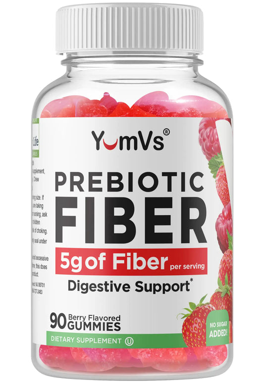 Yum-Vs Prebiotic Fiber Gummies