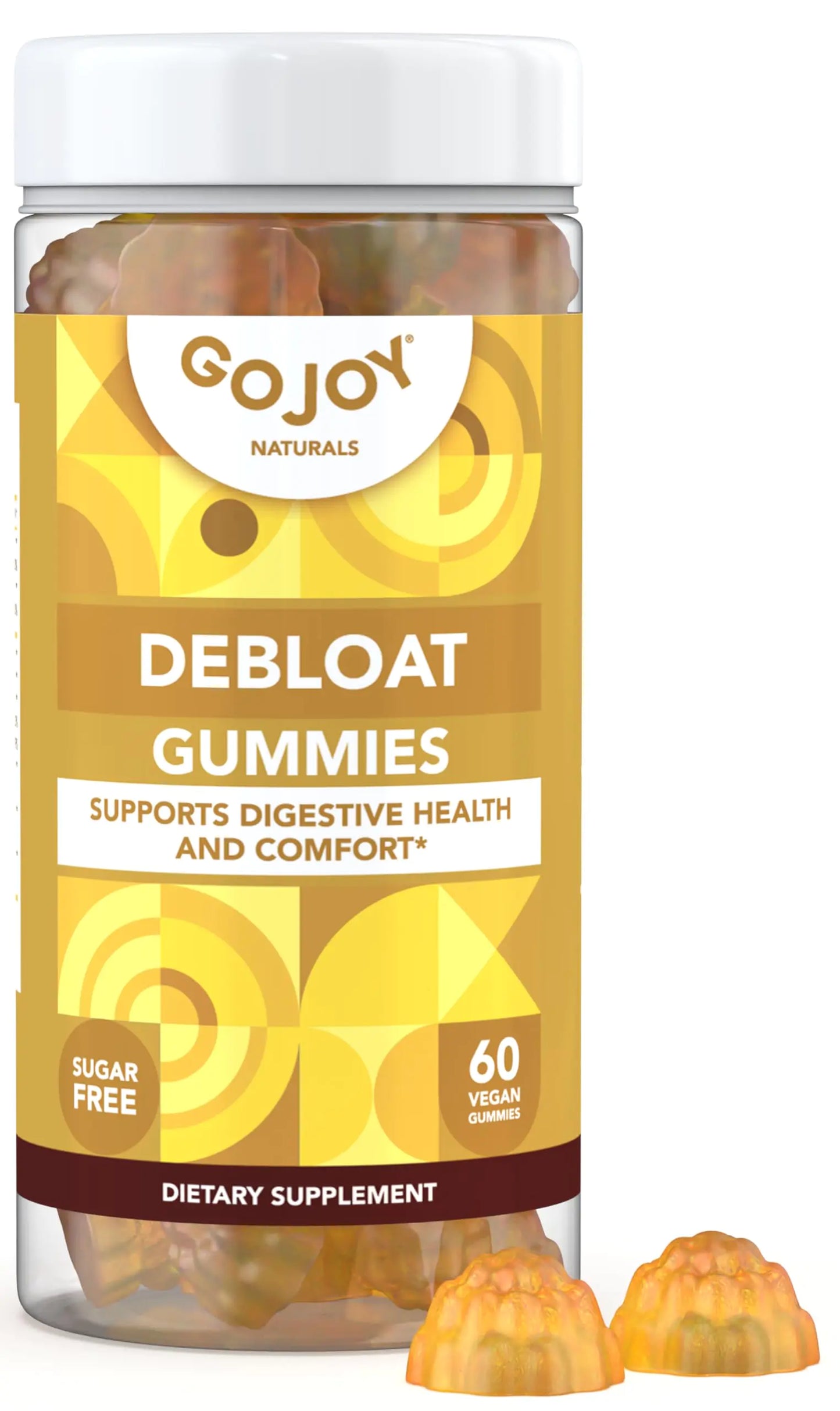 GOJOY NATURALS Lemon Debloat Gummies