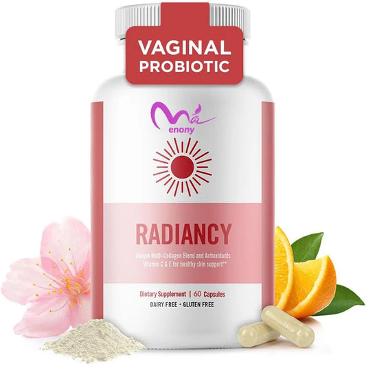 Probiotics Improve Vaginal Dryness And Ph Balance, Hyaluronic Acid, Vitamin C, And Composite Collagen-60 Capsules