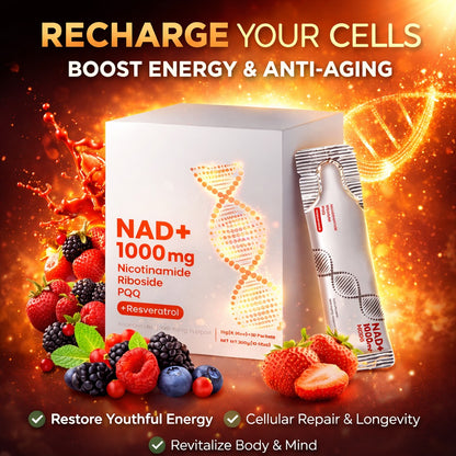 NAD+ Liquid Energy & Antioxidant Supplement