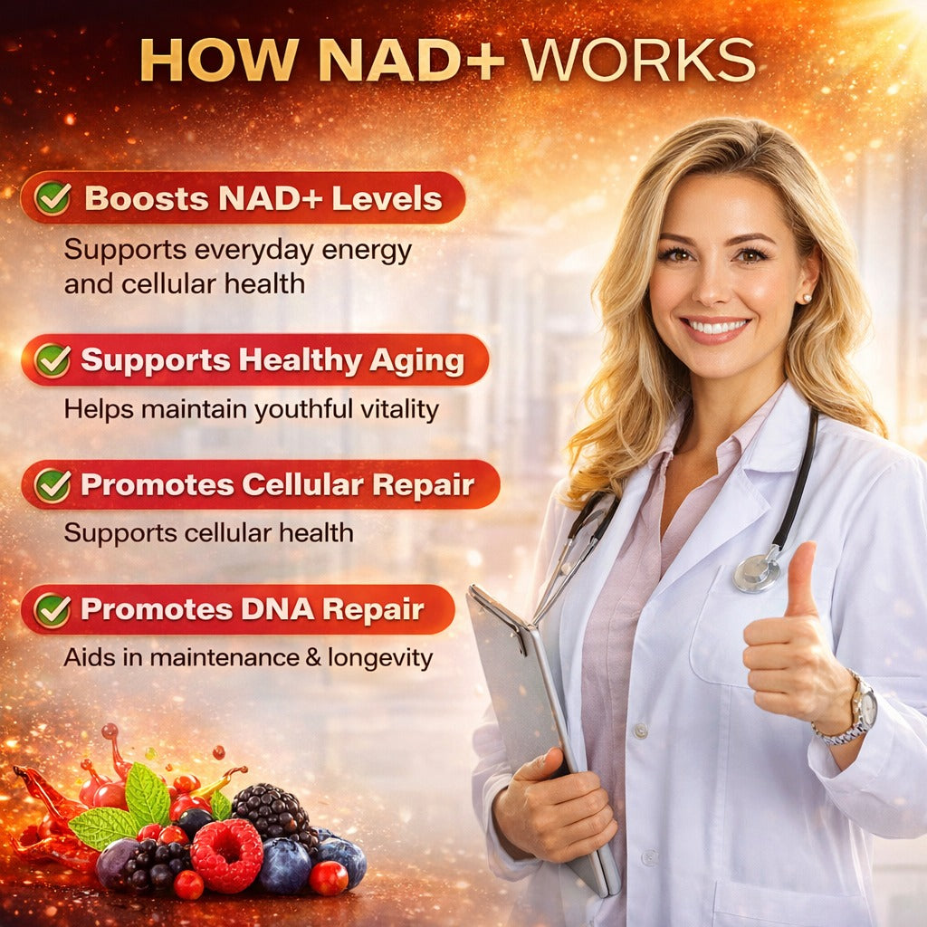 NAD+ Liquid Energy & Antioxidant Supplement