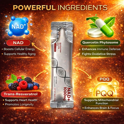 NAD+ Liquid Energy & Antioxidant Supplement